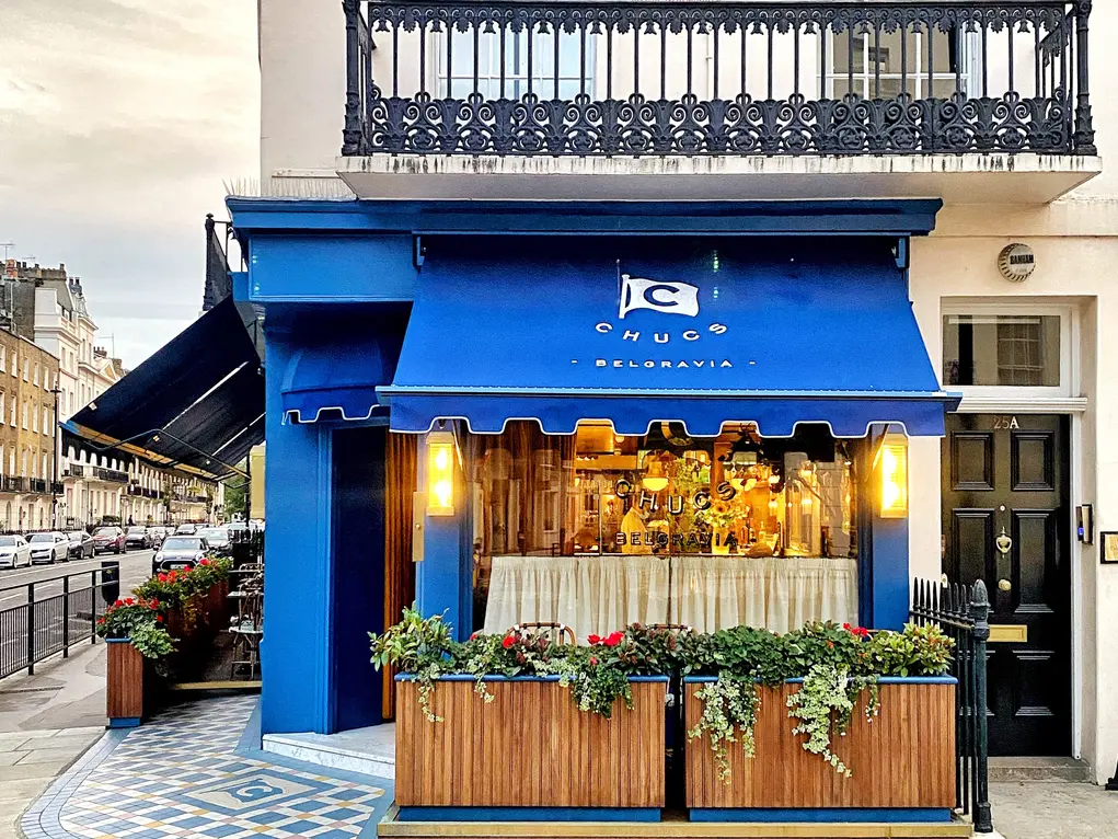 Exterior of restaurant